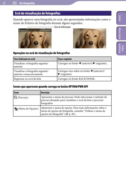 Sony NWZ-A845 - NWZ-A845 Consignes d&rsquo;utilisation Portugais