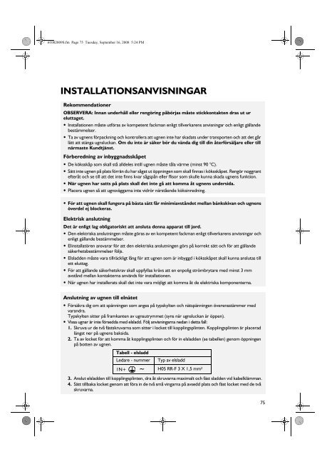 KitchenAid OVN 608 S - OVN 608 S SV (857923301000) Installazione