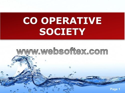 What is Cooperative, Cooperative Department , Credit Cooperative, Cooperative Bank, Cooperative Sector