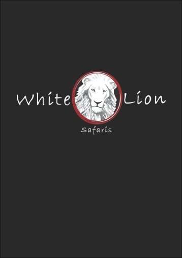 White Lion Safaris Brochure 2018 new map