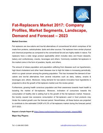Fat-Replacers Market_pdf