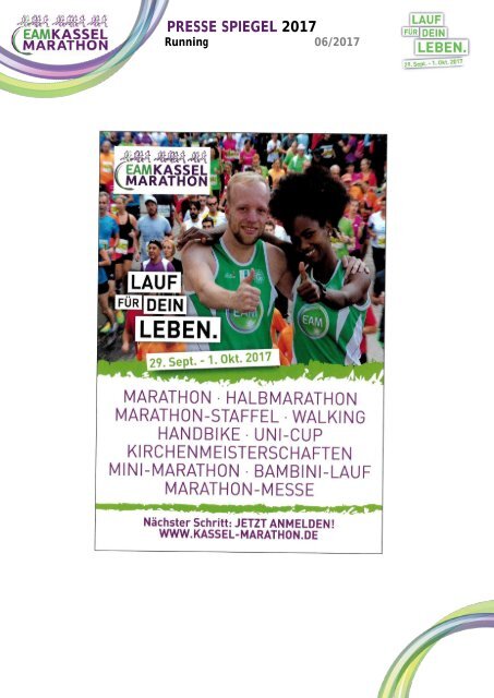 EAM Kassel Marathon - Pressespiegel 2017