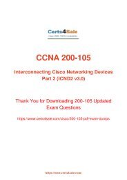 [2017] 200-105 Exam Material - Cisco 200-105 Dumps