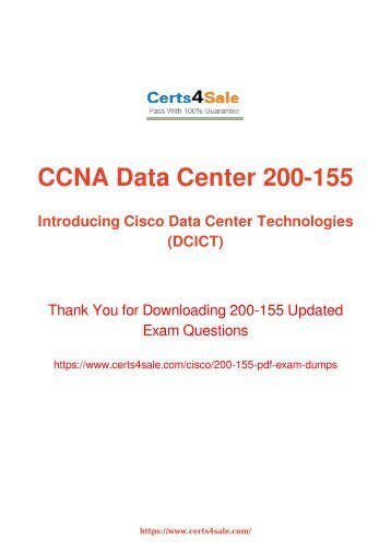 [2017] 200-155 Exam Material - Cisco 200-155 Dumps