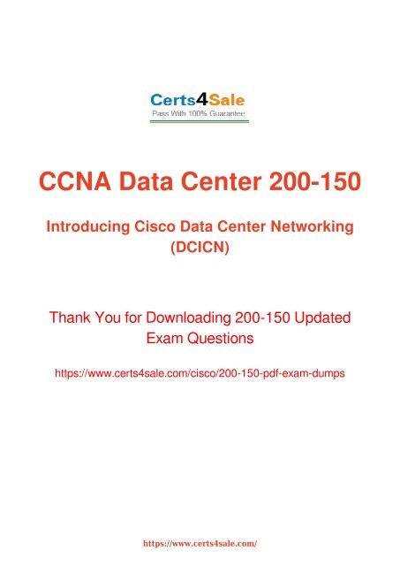 [2017] 200-150 Exam Material - Cisco 200-150 Dumps