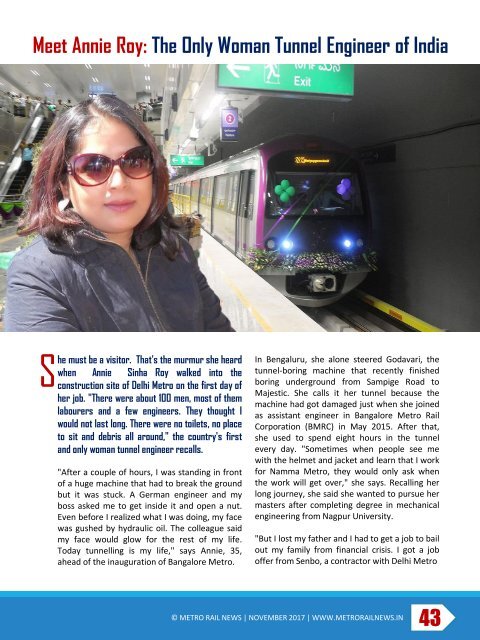 Metro Rail News November 2017