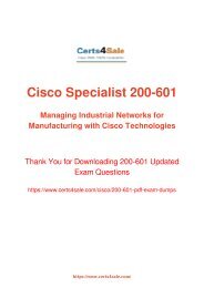 [2017] 200-601 Exam Material - Cisco 200-601 Dumps