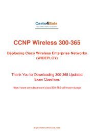 [2017] 300-365 Exam Material - Cisco 300-365 Dumps
