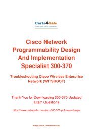 [2017] 300-370 Exam Material - Cisco 300-370 Dumps
