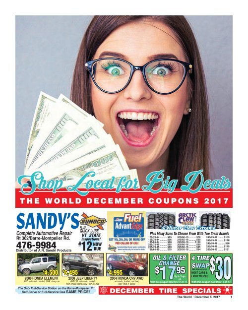 World December Coupon Book