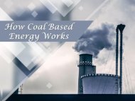 How Coal Based Energy Works