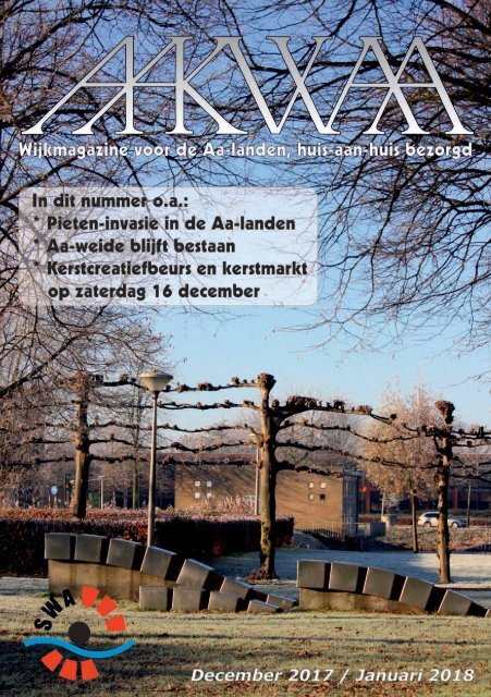 Wijkblad Aakwaa december 2017 / januari 2018