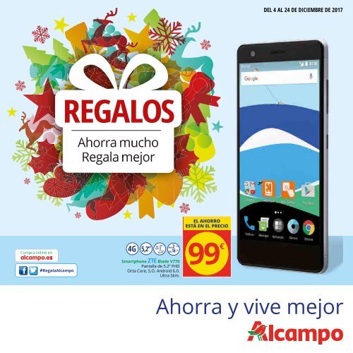 folleto REGALOS hasta 24 de diciembre 2017