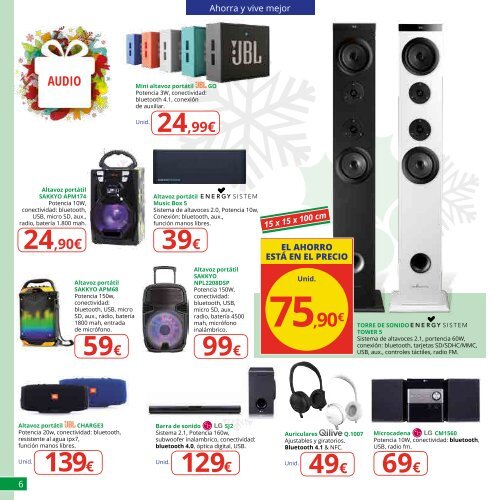 ALCAMPO folleto REGALOS hasta 24 de diciembre 2017