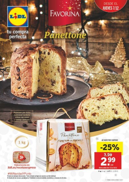 LIDL folleto ofertas del 7 al 13 de diciembre 2017