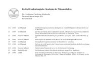 128 KB - Berlin-Brandenburgische Akademie der Wissenschaften