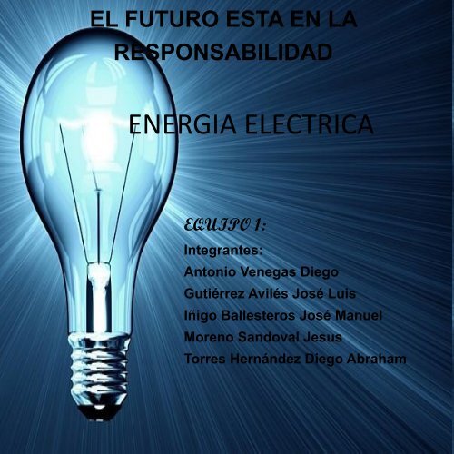 REVISTA SOBRE CONSUMO RESPONSABLE DE LA ENERGÍA ELÉCTRICA