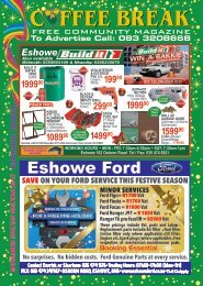 Coffeebreak magazine December 2017 Eshowe, Zululand, South Africa