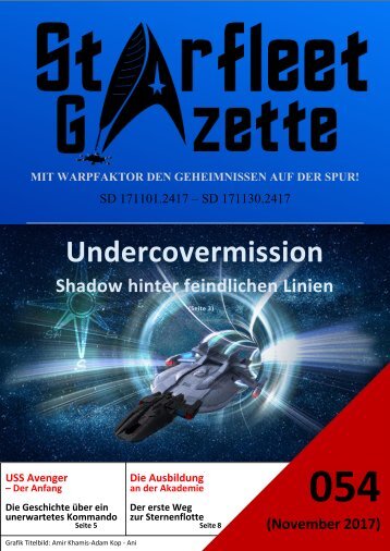 Starfleet-Gazette, Ausgabe 054 (November 2017)