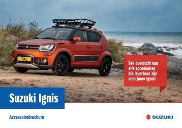 Suzuki Ignis accessoirebrochure