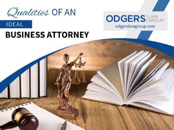Qualities of an Ideal Business Lawyer in San Diego