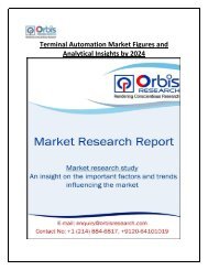 Terminal Automation Market to Witness Comprehensive Growth by 2024