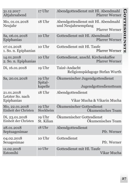 Gemeindebrief Dez 17 - März 18