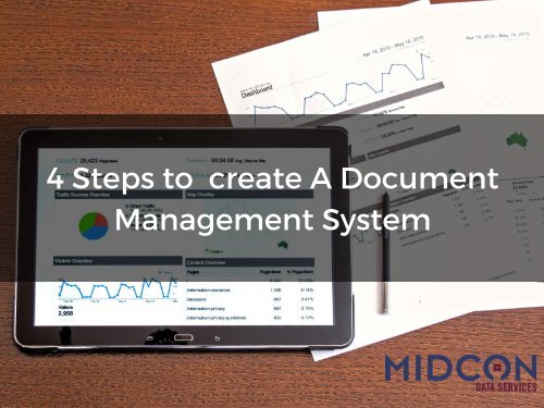 4 Steps to create A Document Management System