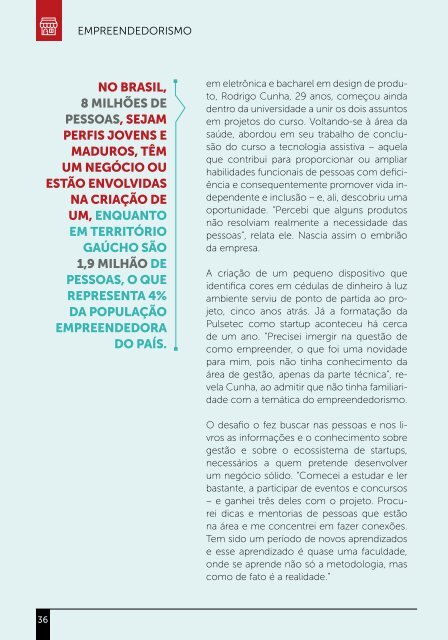 REVISTA MAIS SEBRAE EDIÇÃO DEZEMBRO A FEVEREIRO DE 2017