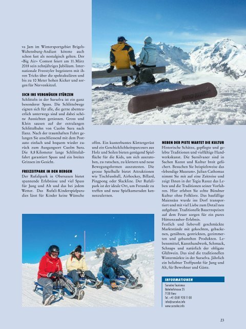 Graubünden Exclusiv – Winter 2017/2018