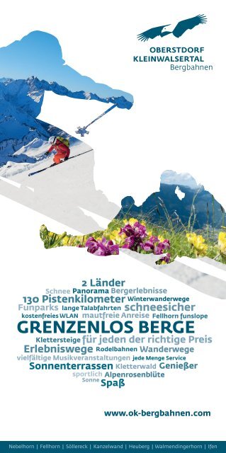 JAHRESBERICHT 2017 BERGWACHT OBERSTDORF