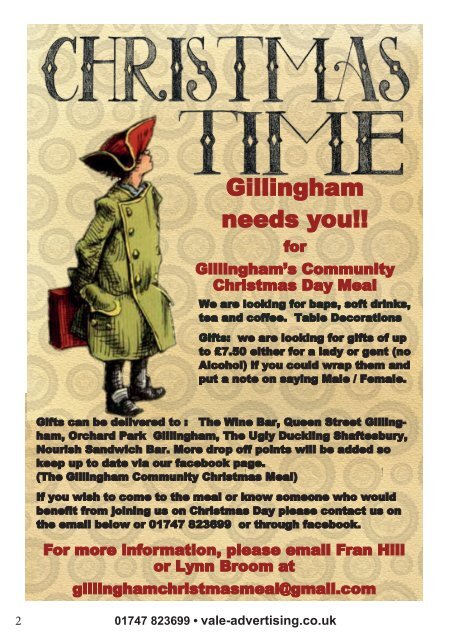 Gillingham & Shaftesbury Guide December 