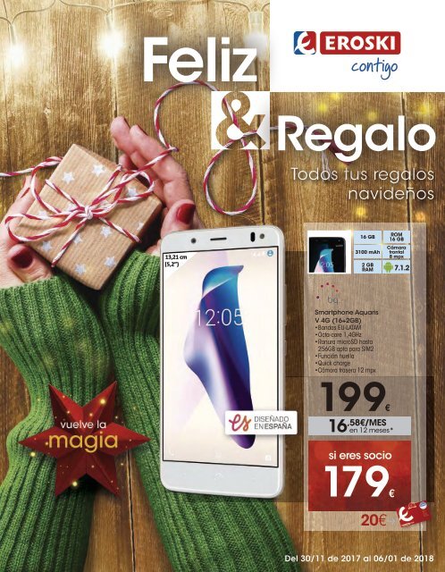 De Regalo Enero Folleto Hasra Felizamp; Eroski 2018 6 DW9e2YIEH