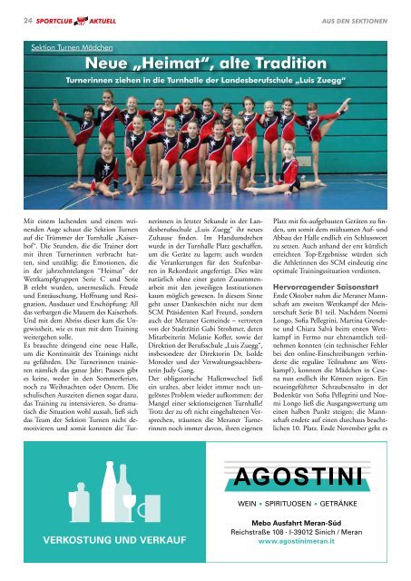 Sportclub Aktuell - Ausgabe Dezember 2017