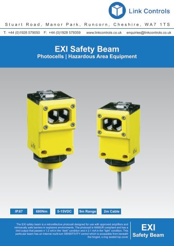 Link Controls EXI Safety Beam