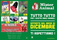 Volantino Offerte Dicembre Mister Animal