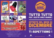 Volantino Offerte Dicembre Casa degli Animal