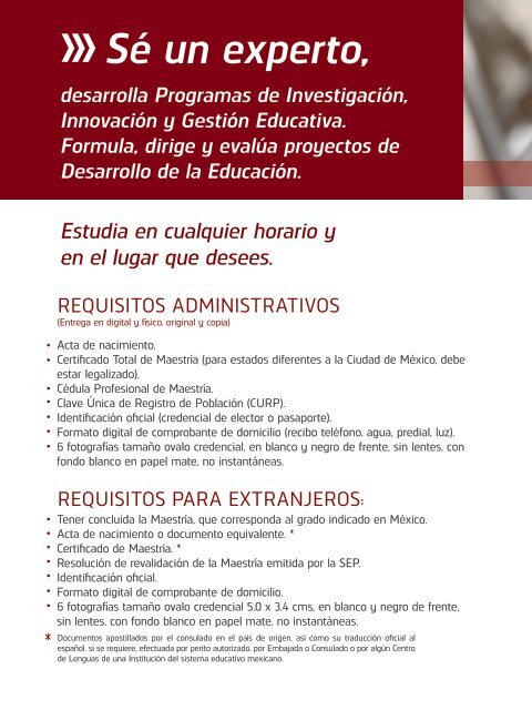 Doctorado Online en Desarrollo de la Educación UNIVDEP