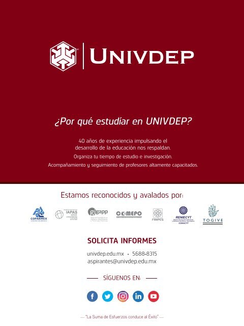 Doctorado Online en Desarrollo de la Educación UNIVDEP