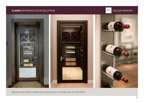 Cellar Maison Bespoke Wine Cellar Portfolio