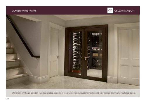 Cellar Maison Bespoke Wine Cellar Portfolio