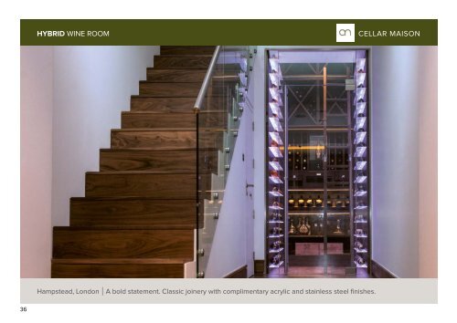 Cellar Maison Bespoke Wine Cellar Portfolio