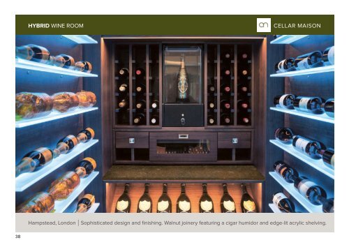 Cellar Maison Bespoke Wine Cellar Portfolio