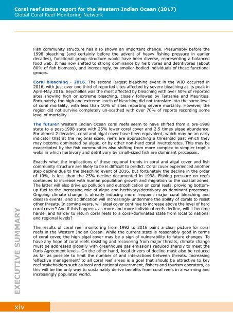 GCRMN_COI_2017-Western Indian Ocean Reef Status