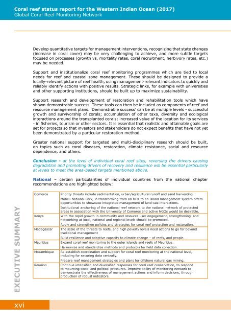 GCRMN_COI_2017-Western Indian Ocean Reef Status