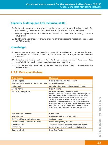 GCRMN_COI_2017-Western Indian Ocean Reef Status