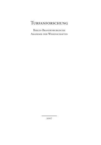 Die Turfanbroschüre im pdf-Format - Berlin-Brandenburgische ...