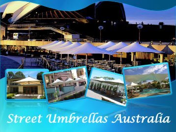 Get Retractable Umbrella at Street Umbrellas Australia