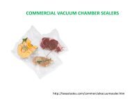 Commercial Vacuum Chamber Sealers