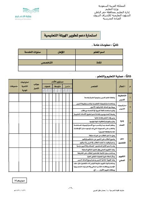 1منظومة الأداء المدرسي